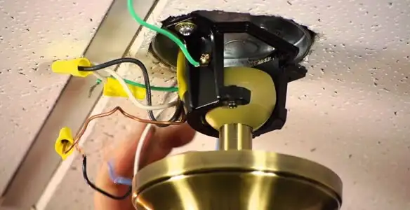 Ceiling fan wiring repair and electrical connection service in Long Beach, CA