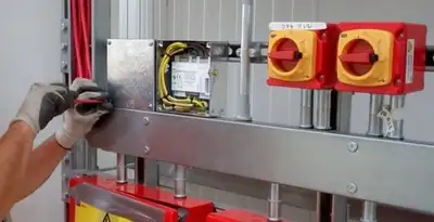 fire alarm installation service with certified electricians wiring fire alarm control equipment in Long Beach, CA