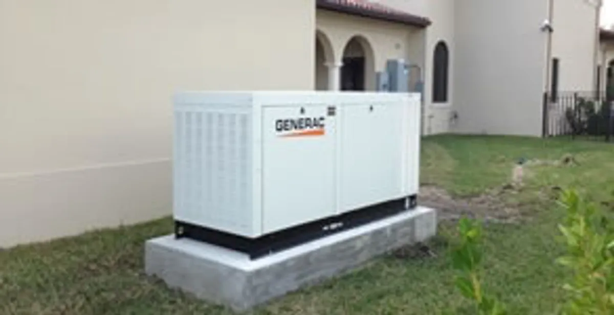generator installation service showing standby generator professionally installed for residential power backup in Long Beach, CA