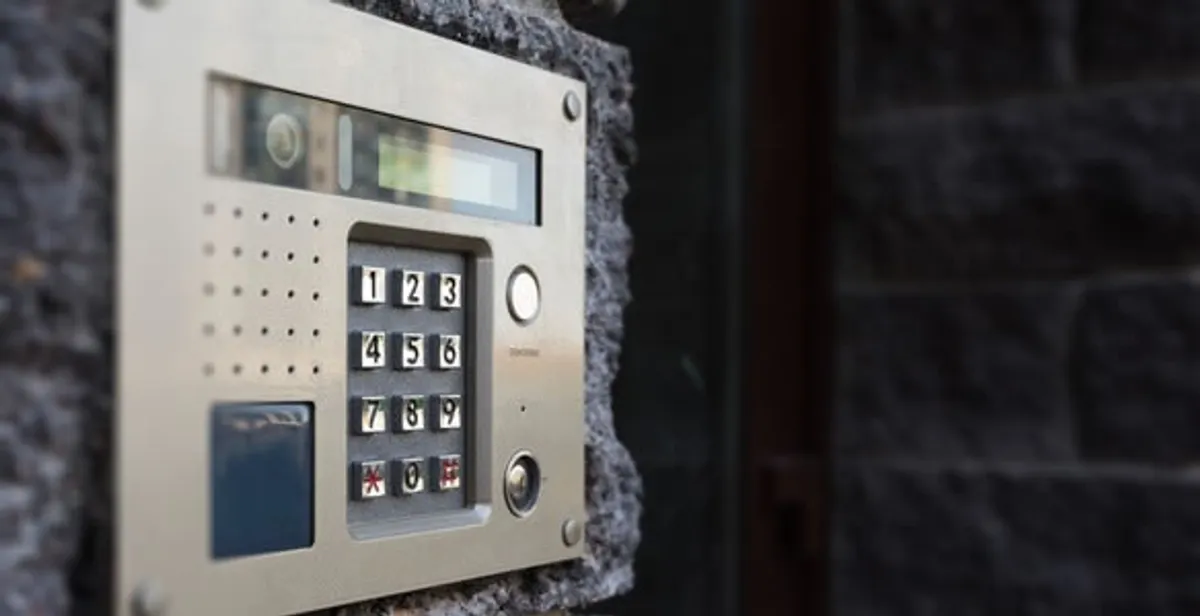 intercom system for home installation services with secure entry communication panel in Long Beach, CA