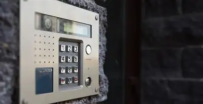 intercom system for home installation services with secure entry communication panel in Long Beach, CA