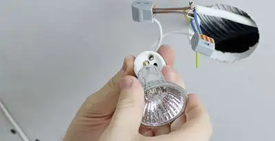 lighting installation service with secure light fixture connections handled by certified electricians in Long Beach, CA