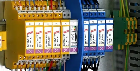 lightning surge protection equipment integrated into electrical system by certified electricians in Long Beach, CA