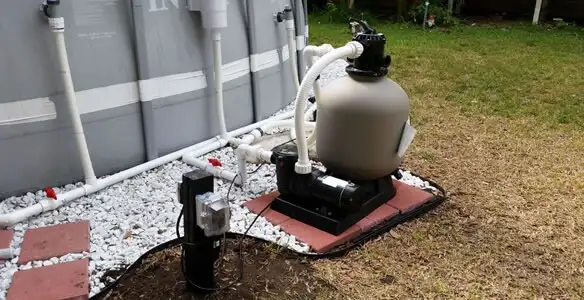 pool pumps service with professionally installed pool pump and filtration system in Long Beach, CA
