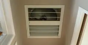whole house fan installation services with ceiling-mounted ventilation system in Long Beach, CA